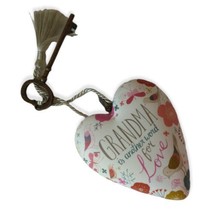 Demdaco Art Hearts Grandma Is Another Word For Love Heart R Jones Key Stand - $19.79