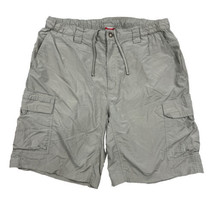 The North Face Shorts Mens Large 34x9&quot; Hiking Flat Front Cargo Stretch W... - £18.68 GBP