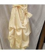 Davids Bridal Ball Gown Dress 81123 Satin Pick-up Canary Sz 8 NWT Beauty... - $1,838.91 MXN