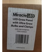 MIRACLE LED 602226 LED Grow Panel &amp; Clamp On LED Full Spectrum Grow Ligh... - $1,489.08 MXN