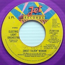 Electric Light Orchestra - Sweet Talkin&#39; Woman / Fire on High [7&quot; 45 rpm Purple] - £6.36 GBP