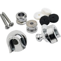 Fender Guitar Strap Lock with Chrome Buttons and Wood Mounting Screws, 1... - $18.99