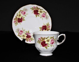 Queen Anne Wild Rose 8501 Teacup Set | Ridgway Potteries Floral Bouquet Tea Cup  - £55.31 GBP