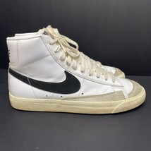 Nike Blazer Mid 77 Vintage White Black BQ6806-100 Men&#39;s 8 Shoes Sneakers - £23.44 GBP