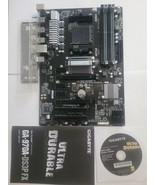 GIGABYTE GA-970A-DS3P FX ATX AMD Motherboard Socket AM3 FOR PARTS POWER,... - $56.65