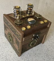 Steampunk Techno-Cube Trinket Box 3 - £39.96 GBP
