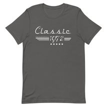 52th Birthday Auto Owner Gift, Classic 1972 Car Lover Unisex t-Shirt, Bo... - $19.79+