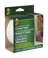 Duck Brand 394621 Light Traffic Carpet Tape, 1.88-Inch x 75 Feet, Single - $28.76 CAD