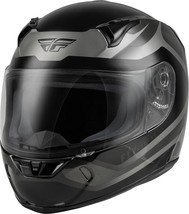 FLY RACING Revolt Rush Helmet, Gray/Black, Small - £127.46 GBP