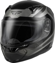 FLY RACING Revolt Rush Helmet, Gray/Black, Small - £120.19 GBP