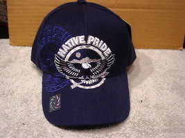 Eagle And Spear Native Pride Baseball Cap ( Dark Blue ) - £8.90 GBP