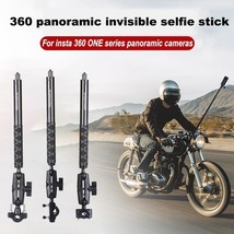 Motorcycle Bicycle Panoramic Selfie Stick Invisible Handlebar for Insta3... - £7.42 GBP+