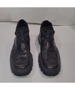 PRADA MEN’S  BLACK LEATHER HIKING BOOTS TYROLEAN? BRIXXEN? 7 US - $247.50