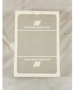 United Air Lines Playing Cards Gray Deck  New UA Vintage - $1.97