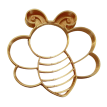 Bee Bumblebee Front Facing Detailed Cookie Cutter Made In USA PR5061 - £3.15 GBP