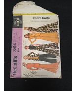 McCalls Sewing Pattern 3414 Outfit Misses 8 Bust 31.5 Vintage 1972 Cut - $218.59 MXN