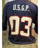 VINTAGE 2003 U.S.G.P FOOTBALL JERSEY UNITED STATES GRAND PRIX  - $10.33 CAD