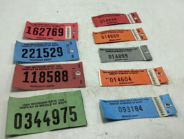 1984 to 1993 Michigan Resident and Senior Deer Tags - Gun & Bow - €15,18 EUR 1984 to 1993 Michigan Resident and Senior Deer Tags - Gun & Bow - €15,18 EUR