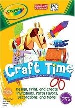 Crayola Craft Time PC CD Rom - £7.84 GBP