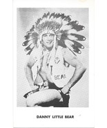 DANNY LITTLE BEAR 1970s Boyd Pierce Wrestling Photo Card NWA, Stampede W... - $415.72 MXN