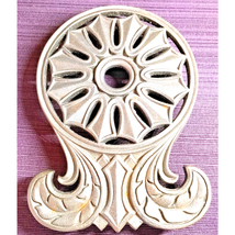 Vintage Signed Hopewell Heavy Cast Iron Trivet 8.5&quot; x 5.5&quot; Gray Ornate D... - $24.36 CAD