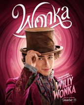 2023 Wonka Movie Poster 11X17 Oompa Loompa Willy Wonka Timothée Chalamet  - £9.17 GBP