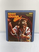 Rca Selectavision Video Disc Kenny Loggins Alive 12120 Ced - £12.61 GBP
