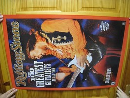 Jimi Hendrix Poster Rolling Stone Cover Greatest Guitarists Portrait - $91.17