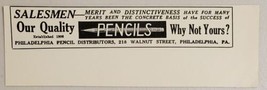 1931 Print Ad Philadelphia Pencil Distributors Premiums Pennsylvania - £8.16 GBP