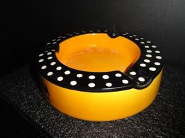 Large Cigar Ashtray Handmade Ceramic 8" diameter by 2" H image 6