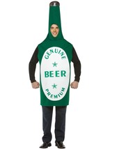 Beer Bottle - One-Piece Costume - Rasta Imposta - Green - One Size - £21.52 GBP