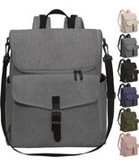 2026-06-22 NATUFUSE Baby Diaper Bag Backpack * Grey * 15 Pockets WATER RESISTANT - $29.77