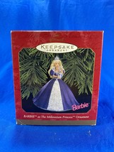 Hallmark Keepsake Ornament Barbie Millennium Princess 1999 QXI4019 Original Box - £7.59 GBP