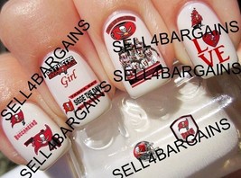 2025 Tampa Bay Buccaneers Bucs Promo 10 Different Designs》Nail Art Decals - $177.78 MXN