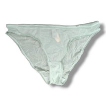 Victoria’s Secret Sheer Nylon Light Green Bikini Panties XL New With Tags  - $21.99