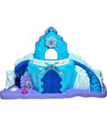 Fisher Price Little People Disney Frozen Castle Elsa&#39;s Ice Palace Lights... - $35.15
