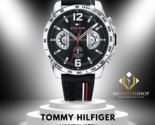 Tommy Hilfiger Herren-Armbanduhr mit Quarz-Silikonarmband und schwarzem... - $119.89