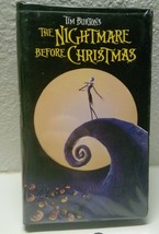 The Nightmare Before Christmas (VHS, 1994) Video Tape Cassette Tim Burton Cult - £6.86 GBP