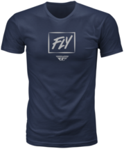 Fly Racing Mens Zoom Tee (2022) Shirt T-Shirt Navy 2X - £22.31 GBP