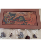 *Raya The Last Dragon Disney Movie Insiders Limited Edition 7 Pin Set Bo... - $39.65
