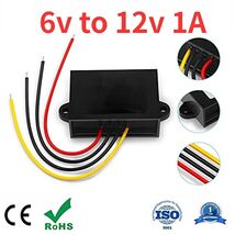 6v to 12v 1A DC Step up Boost Converter Buck Boost Power 5V - 11V to 12V... - $17.05 CAD