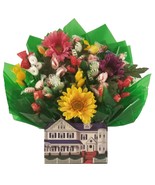 Home Sweet Home gift box with Hard Candy Bouquet - Great as a New Home, ... - £35.27 GBP