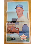 1968 Topps Baseball Posters #7 Don Drysdale Dodgers - $22.50