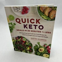 Quick Keto Meals in 30 Minutes or Less 100 Easy Prep-and-Cook Low-Carb Recipes - £9.15 GBP