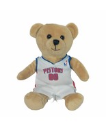 NBA Basketball Detroit Pistons Bear 00 Collectible Stuffed Animal 2006 9&quot; - $20.79