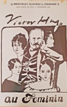 Victor Hugo Choose Female - Poster Original Exhibition - Gerardmer - 1985 - £100.13 GBP