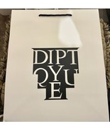 15.75” x 13” Diptyqueparie Diptyque Paper Shopping Bag Gift Tote Black &amp;... - £3.93 GBP