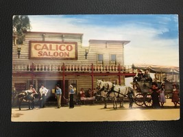 1970&#39;s Postcard - The Calico Saloon - Ghost Town  - £2.91 GBP