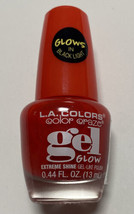 LA Colors Gel Glow Extreme Shine Zombie Glows In Black Light Nail Polish Blood - £4.66 GBP