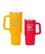 NFL Kansas City Chiefs Travel Tumbler Set W/Straws, 2pack 40oz Red &amp; 24o... - $54.82 CAD